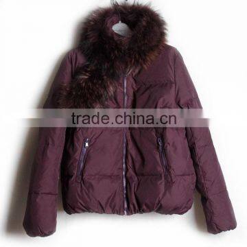 with hood fur custom plain bomber jacket women