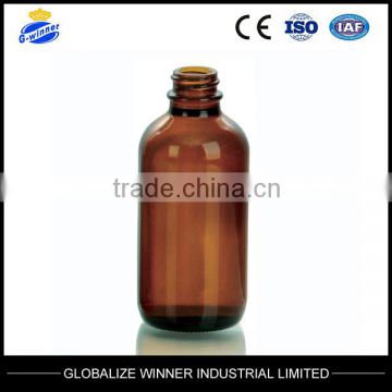 120ml Amber Glass Bottles with plastic cap for Syrup medicine PP 18,20,28mm