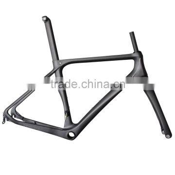 2016 Chinese Toray 700C thru axle BB386 carbon disc brake RD01 road bike frame