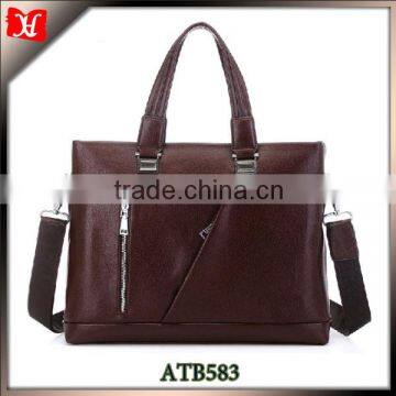 Men leather executive bags,mens waterproof computer laptop bags wholesale