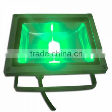 aluminum alloy ip65 50w rgb led floodlight for garden
