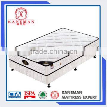 Wholesale Bed frame bed mattress Hotel Box Spring with bonnell spring mattress