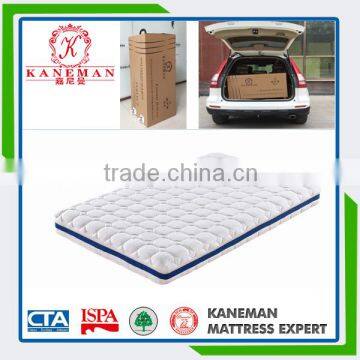 Bedroom furniture luxury fitness mattress rolled in a carton box