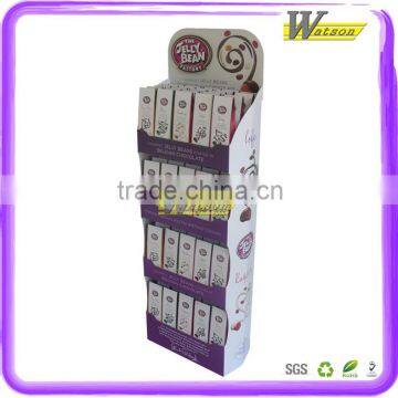 Custom Print Cardboard Material High Quality Tray Display Shelf For Milk Promotion