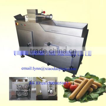 Stainless steel sausage casing peeling machine