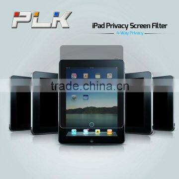 Newly privacy tempered glass screen protecter screen film for ipad