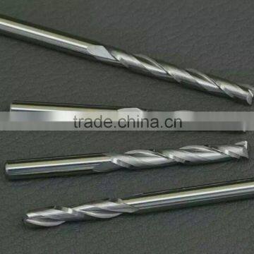 Wood cutting end mill