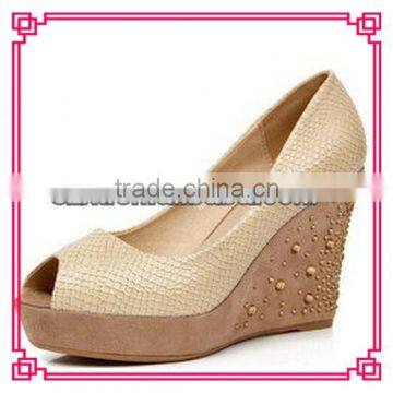 Fashion peep toe girl platform shoe frozen elsa high heel shoes footwear importers