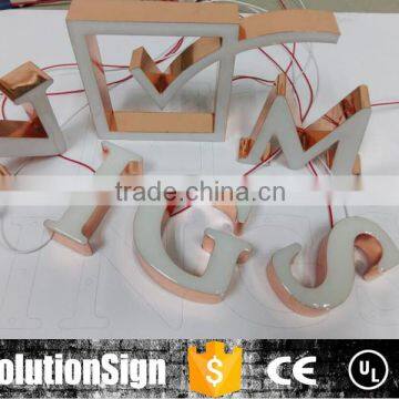 Front Lit Illuminated Epoxy Resin Lighted Logo and Letters photo-2