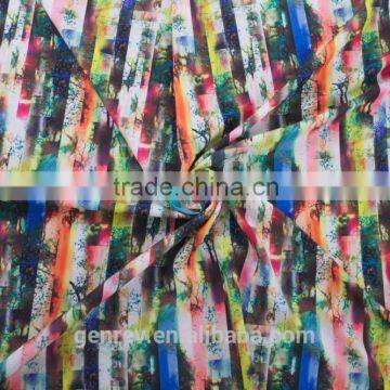 100%polyester Fabric Printing Digital Print Poly Fabric Polyester Crepe Printing Fabric photo-2