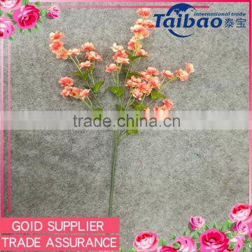 Wholesale long 48cm artificial decoration flower branch bush