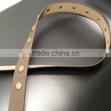 RHINESTONE BUCKLE Fake Leather Customized Style photo-3