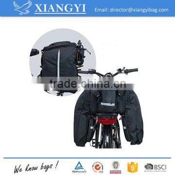 Sport bicycle Bag with Expandable Saddle Cargo Pockets