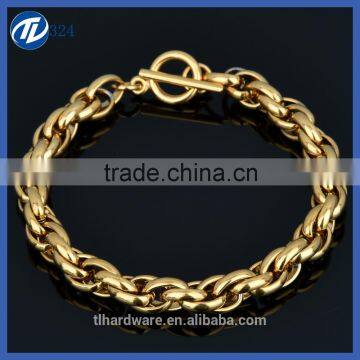 2016 Wholesale women's stainless steel bike chain bracelet