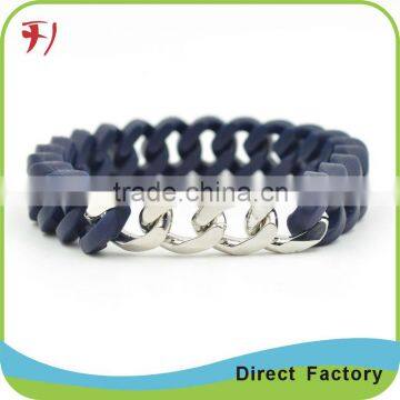 fancy silicone bracelet add custom print logo,customized silicone bracelet                        
                                                                                Supplier's Choice