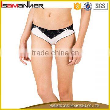 Women Sexy Models Pink and Leopard Lady Lace Low Waist Panties Sexy photo-2