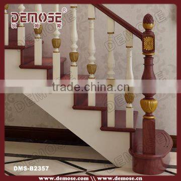 steel wood flat bar stair handrail material designs