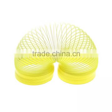 Yellow Metal Coil Spring Toy For Children And Adults                        
                                                Quality Choice