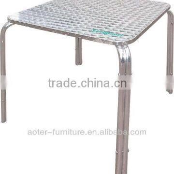 Outdoor stainless steel dining work table designs