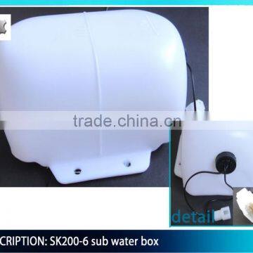 excavator parts kobelco sub water box sk200-6 rubber parts kobelco excavator parts