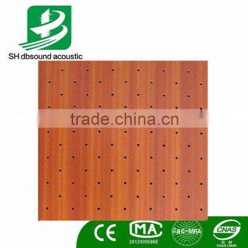 Perforated wooden board shanghai acoustic panel manufactory