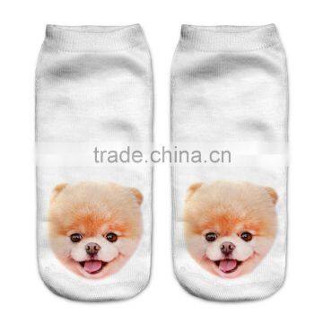 Ankle Socks Animals 3d Digital Full Print Colorful Socks Manufacturers