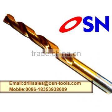 HSS taped shank twist drill DIN338