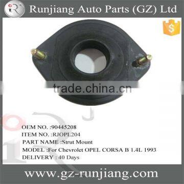 Oem no 90445208 auto rubber strut mount for OPEL CORSA B 1.4L 1993