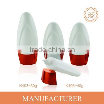 40g 60g plastic empty lotion bottle for sun lotion wholesale