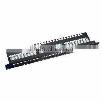 19 Inch UTP cat5e cat6 24 port patch panel