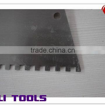 Teeth Blade Tools / Carbon Steel Blade Scraper With Wooden Handle
