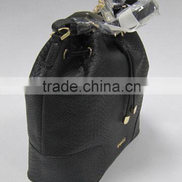 Wholesale Pu Leather Drawstring Backpack photo-3