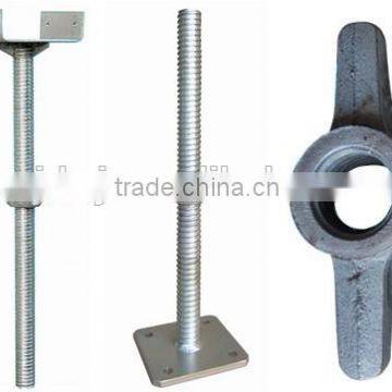 Scaffolding 830g Screw Jack base Nut Wing Nut 220mm