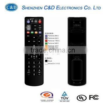 black and white ABS infrared universal tv transmitter