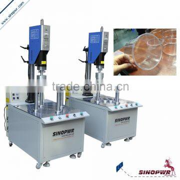 15khz 3200w cylinder tube bottom ultrasonic welding machine