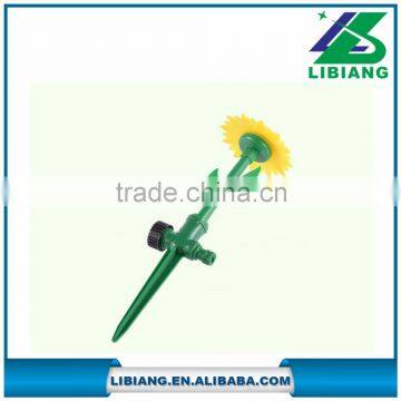 Garden sunflower water sprinkler