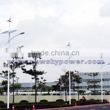 China high luminance wind solar hybrid power system street lights