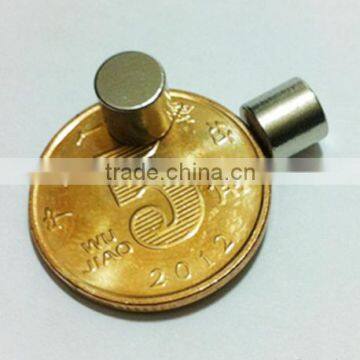 N50 Neodymium cylinder magnets 6mm dia. * 6mm thick