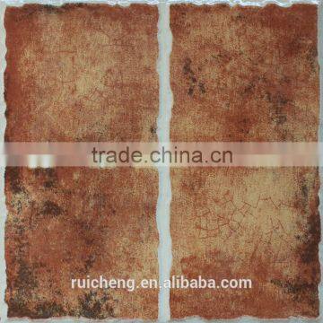 Glazed rustic tile for both floor and wall for bathroom 300*300*10mm