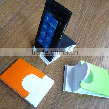 New design Plastic foldable mobile phone holder