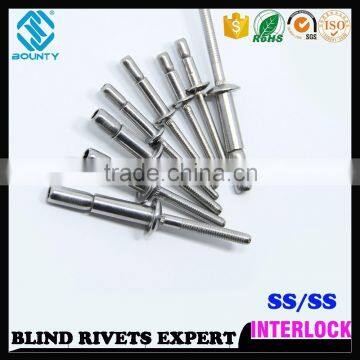 DOME HEAD STRUCTURAL KLIKLOK RIVETS