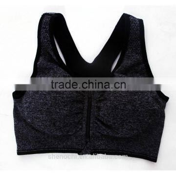 Dongguan custom design hot sex womens yoga sport bra