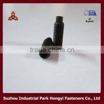 Hexagon socket set screws with cup point