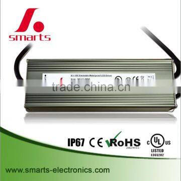 0-10v 12v 200w led dimmable power supply with single output