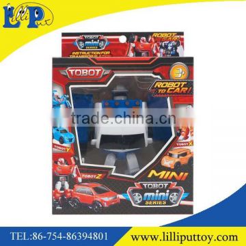 Newest mini car transform robot toy