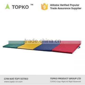 TOPKO Gymnastics Gym Folding Exercise Aerobics Mats Stretching Yoga Mat