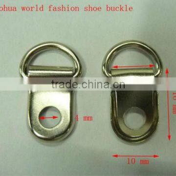 D ring shoe clip