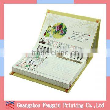 High Quality Color Printing Special Paper Printing Promotional Desk Calendar photo-3