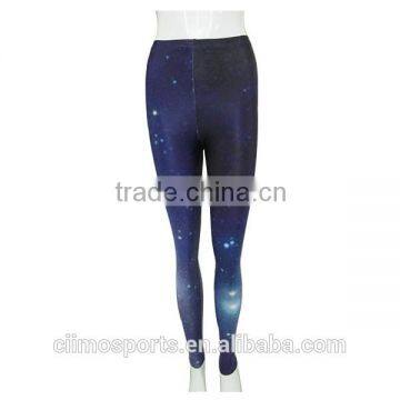 Galaxy printed sexy wholesale skin tight women leggings