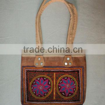 ethnic leather bags indian